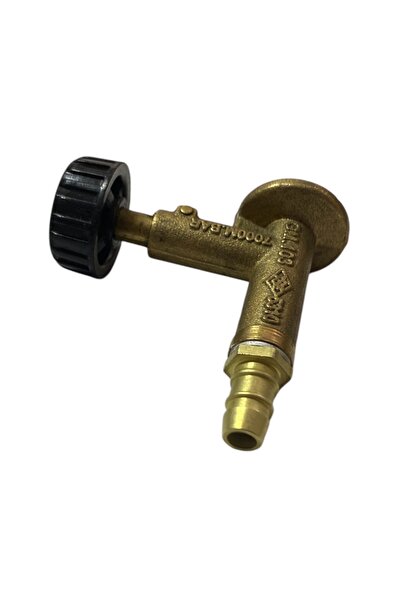 GÜVEN Küçük Tüp Musluğu Katmer Uçlu Sac Pürmüz Yüksek Basınç 2mt Hortum Kelepçe, geniş çembere uyumlu