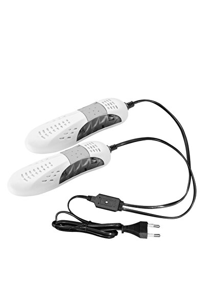 Choice مجفف أحذية كهربائي أبيض من يو مع جهاز مزيل للرطوبة وتدفئة القدمين