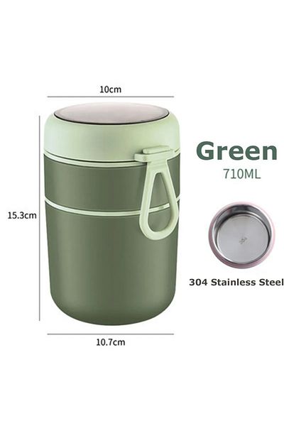 Choice 530ml/710ml Food Thermal Jar Insulated Soup Cup Thermos Containers Stainless Steel Lunch Box Ther...
