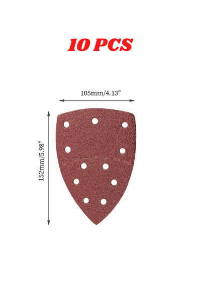 Choice35 2000 10 قطع 10/20/40 قطعة 11 فتحة فأرة ورق صنفرة 40-2000 حبيبة صنفرة...