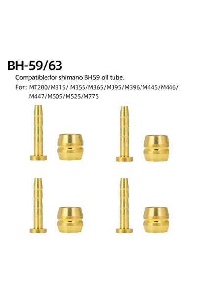 Choice 4 مجموعات من إبرة زيت دراجة جبلية BH59 Olive Head لقطع أنابيب BH90/BH5...