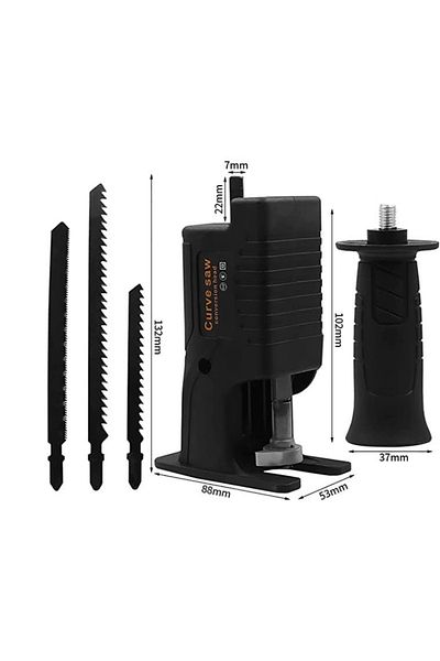 Choice Portable Reciprocating Electric Saw Adapter Cordless Electric Drill Modified Tool Attachment with...