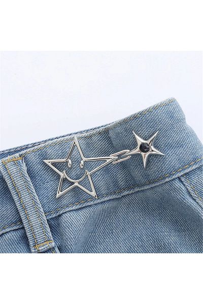 Choice 4-2pcs Bowknot Button Adjuster For Pants And Skirts Waist Tightener Adjustable Waist Buckle For Jean