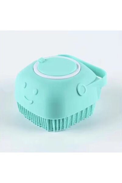 Choice فرشاة استحمام سيليكون زرقاء للحيوانات الأليفة، فرشاة تنظيف وتدليك للقط...