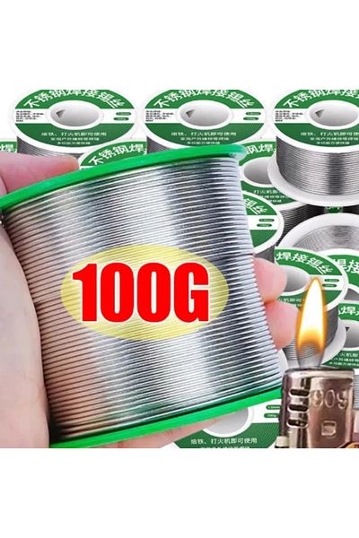 Choice 100/20g No Need Solder Powder Soldering Rods Low Temperature Easy Melt Solder Wire Silver Univers...