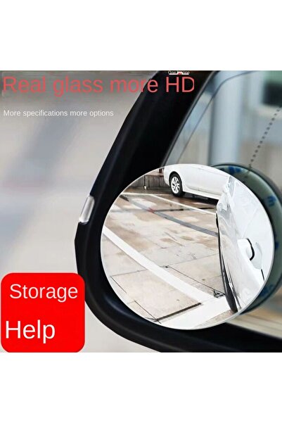 Choice Car Blind Spot Rearview Mirror Wide Angle 360 Degree Adjustable Small Round Mirror Car Reverse...