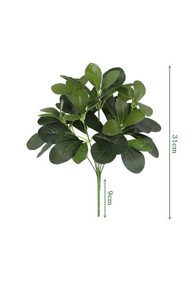 Choice 1pc G1885a 1pc, 13in Artificial Plant, Fake Leaves With Stem, Fake Plant, Livingroom Hotel Window Of