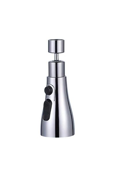 Choice 1pc Silvery 1pc 3 In1 Flexible Kitchen Faucet Sink Mixer Tap Electroplate Sprayer Head Filtered Wate