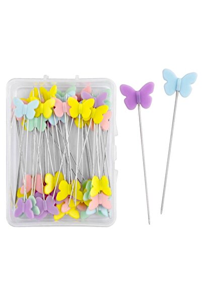 Choice 50 قطعة 03 دبابيس خياطة جديدة أدوات تطريز دبابيس ثابتة دبابيس أزرار دب...