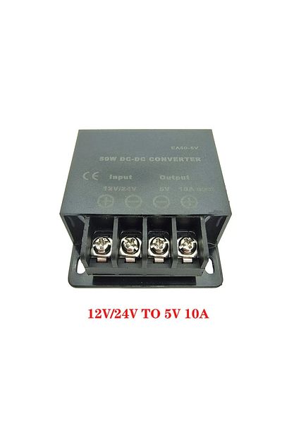 Choice 12V 24V to 5V  5A 10A 15A DC DC Converter Step Down Voltage Regulator Buck Converter Car Power Su...