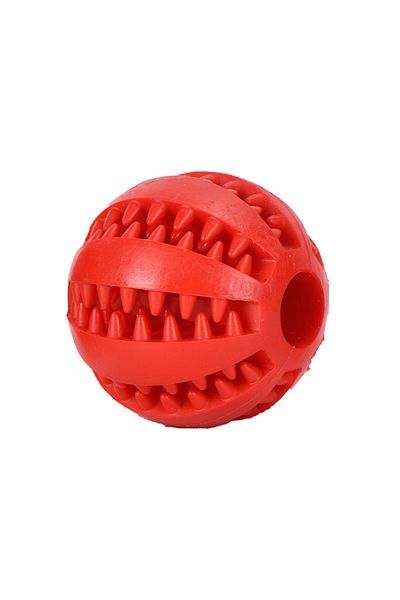 Choice L Red Pet Bite Resistant Rubber Watermelon Tooth Ball Dog Toy Elastic Hot Sale Dog Food Spill Ball P