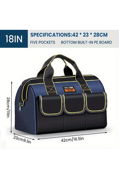 AIRAJ 18 Inch 3215 18 Inch Multifunctional Tool Bags 1680d Oxford Cloth Electrician Bags Waterproof And We