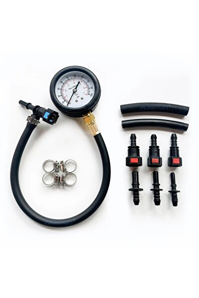 Choice Fuel Pressure Test Kit - Fuel Pressure Gauge - 0-100Psi Fuel Injection Pump Pressure Tester Gauge...