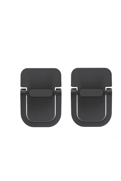 Choice Black 2pcs/set Laptop Stand For Computer Keyboard Stand Riser Aluminum Mini Portable Laptop Stands F