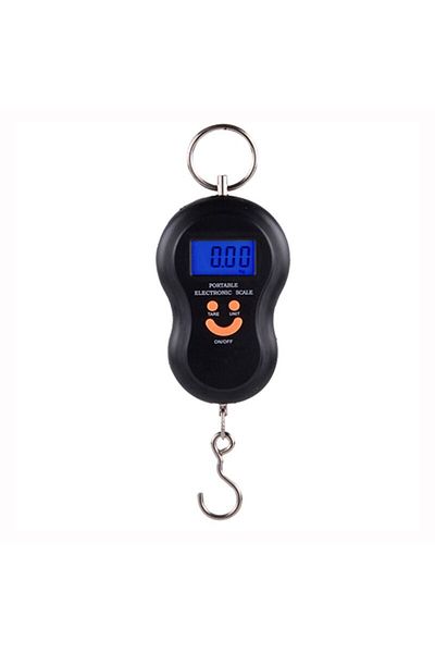 Choice Black Electronic Portable Gourd Scale With Backlight For Purchasing Vegetables Electronic Scale Hook