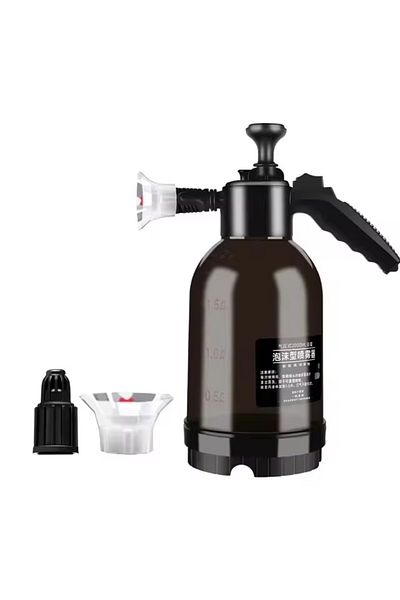 Choice Brown Plastic Disinfection Water Bottle Car Washing Spray Pot Foam 2l Spray Type With Pressure Relie