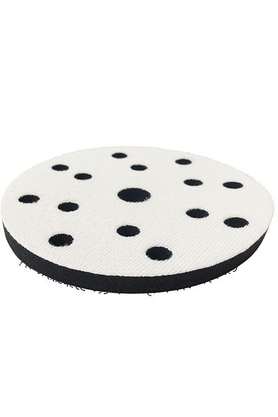 DAZZLEEX 15 Holes Soft Sponge Interface Pad 6 Inch 150mm Sanding Pads Backing Disc Hook & Loop Sanding Dis...