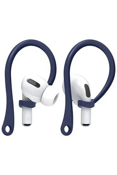 Choice Blue Premium Dark Blue Anti-slip Ergonomic Comfort Fit Headphonesleeves For Airpods 1/2/3/pro2