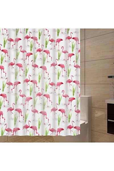 Choice C 180x180cm 1pc With Pattern Shower Curtain PEVA Waterproof Shower Cur...