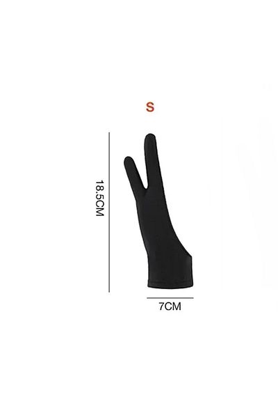 Choice Single Layer S S/m/l Two-finger Drawing Gloves Anti-touch Anti-fouling For Tablet Digital Board Touc