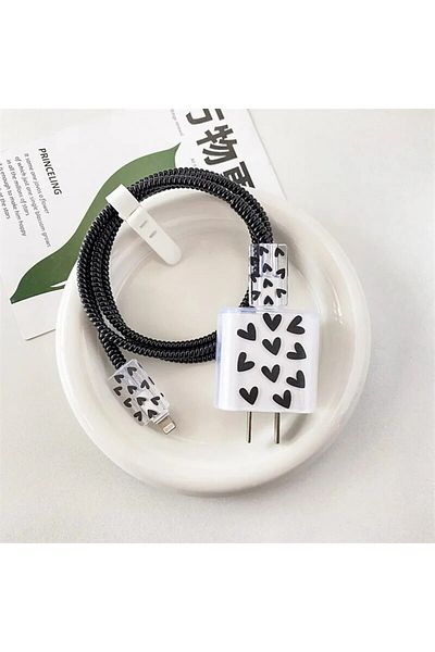 Choice Charger Case-09 Case For Apple 18/20w Charger Cable Protector For Iphone 15/14/13 Original Charge Pr