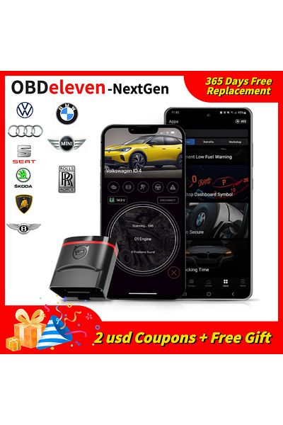 Choice جهاز OBDeleven OBD11 Nextgen OBD 11 لسيارات BMW وVolkswagen وVW/Audi/Skoda لنظام OBD11 IOS+Android...