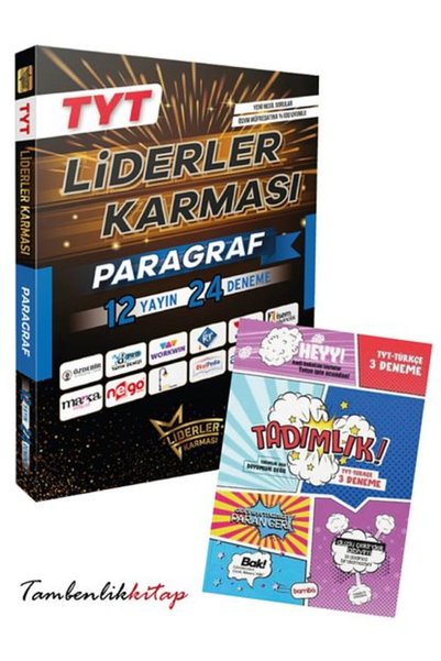Bilimyolu Yayıncılık Liderler Karması TYT Paragraf Branş Deneme +3 Türkçe Deneme