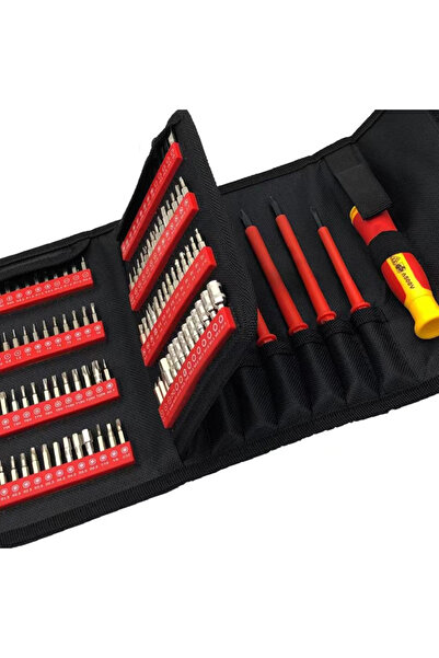 Choice 124pcs 124-in-one insulated screwdriver set home computer mobile phone disassembly repair electricia