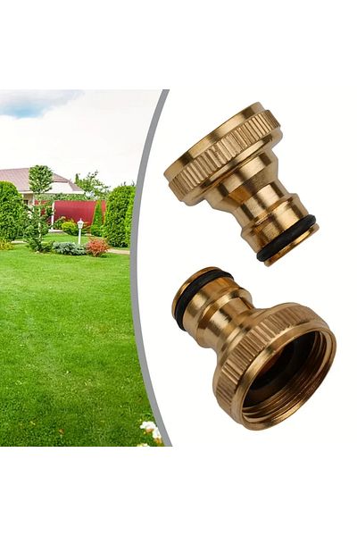 Choice Brass Faucet Tap Connector Mixer Hose Adaptor Quick Connecter 1/2 3/4 Copper Hose Coupling Adapte...