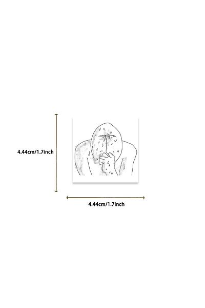 Choice 62pcs 62pcs/pack Emotional Breakdown Mental State Meme Sticker Funny Sticker Scrapbook Diy Child Pho