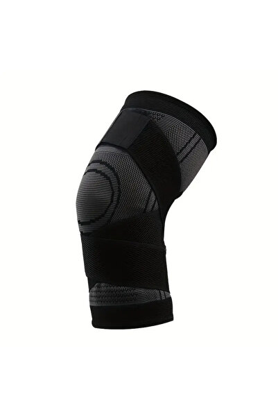 Choice وسادات ركبة سوداء ضاغطة مقاس XL، لممارسة التمارين الرياضية، والجري، وتسلق الجبال، وكرة السلة