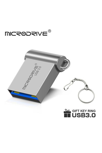 Choice 128GB Silver USB Flash Drive High Speed 3.0 Mini Flash Pendrive 128GB 64GB 32GB 16GB Cle USB 3.0 Sti