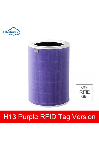 Choice Purple Air Filter For Xiaomi Mi Air Purifier 1 2 2s 2c 2h 3 3s 3c 3h Mijia Air Filters Carbon Hepa R