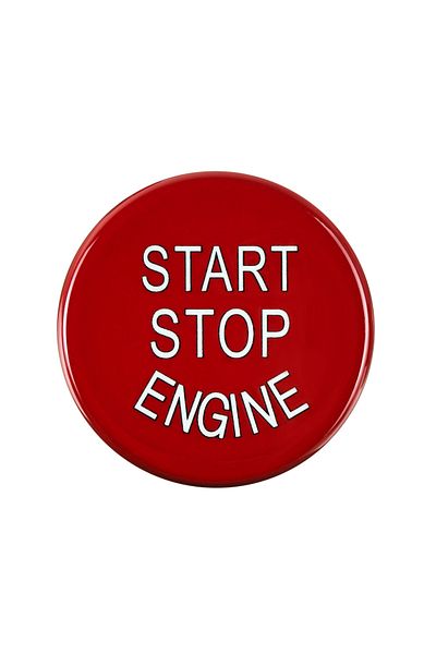 Choice Bright Red Car Start Stop Engine Push Button Switch Cover For Bmw 5 6 Series G30 Gt G32/ X3 G01/ X4