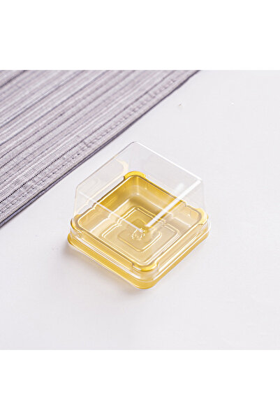 choice2 L 50pcs 50pcs Mini Transparent Cake Box Container Transparent Cupcake...