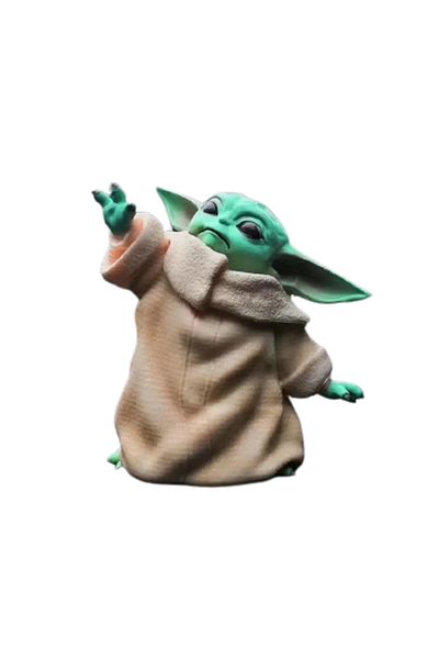 Choice With Box Star War Mandalorian Little Baby Yoda Statue 8cm Figure Toys