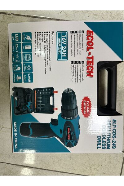 Elioure Şarjlı Matkap, Güçlü ve Taşınabilir, Ev ve İş için Uygun