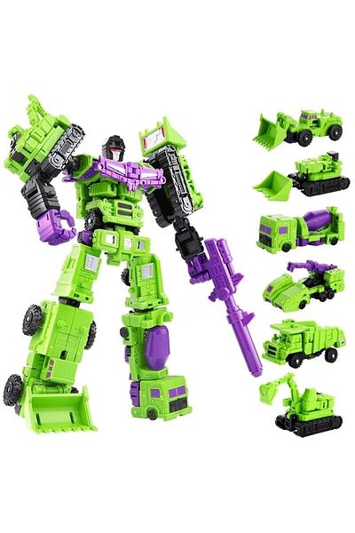 Choice Transformation 6 in 1 Model MINI Devastator 22CM Action Figure Robot Plastic  Toys BEST Gift Chil...
