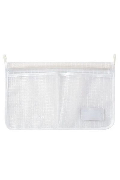 Choice White 1pc Refrigerator Door Organizer, Fridge Hanging Mesh Bag For Kitchen Storage Bag