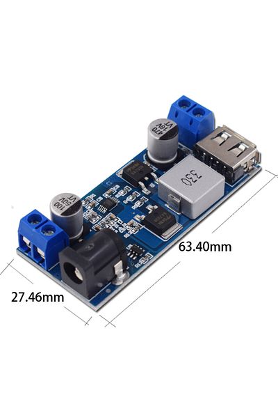 Choice Dc-dc 24v/12v To 5v 5a Step Down Power Supply Buck Converter Replace Lm2596s Adjustable Usb Step-...