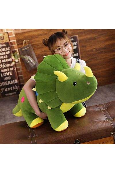 Choice Creative Big Plush Soft Triceratops Stegosaurus Plush Toy Dinosaur Doll Stuffed Toy Kids Dinosaur...