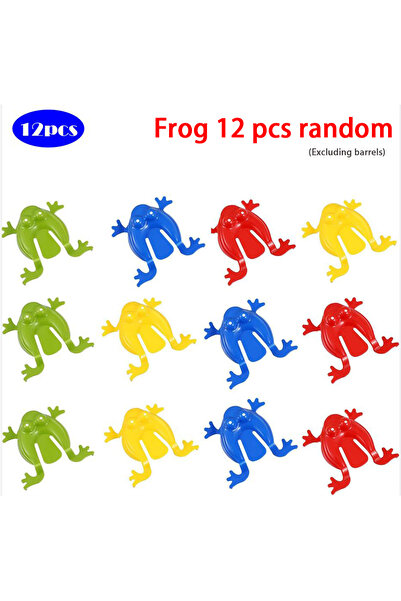 Choice 12 قطعة من ألعاب الضفدع القافز للأطفال، لعبة الضفدع القافز بالضغط بالإ...
