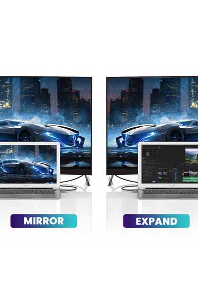 Choice1 كابل متوافق مع DP إلى HDMI 4K 60 هرتز DisplayPort إلى HD محول عرض منفذ صوت فيديو للكمبيوتر HDT...