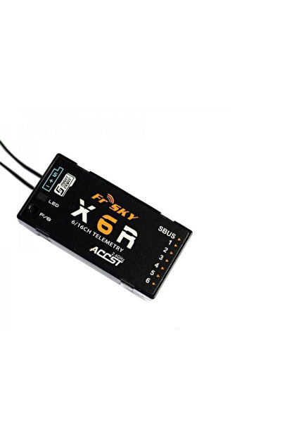 Choice FrSky X6R 2.4G 16CH SBUS Receiver PCB Antenna Smart Port Data Return for Taranis X9D Jumper T16 T...