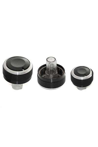 Choice Black Car Ac Knob Air Conditioning Switch Knobs For Volkswagen Vw Golf 5 Mk5 Caddy Tiguan Touran Pas