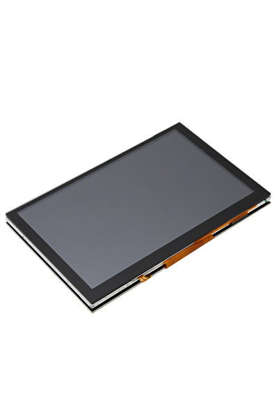 Choice شاشة TFT LCD جديدة مقاس 5 بوصات تعمل باللمس بالسعة DSI Connector 800x480 لـ Raspberry Pi 5 4B 3B+