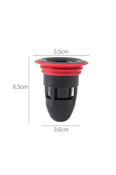 Choice Black Odor-proof Floor Drain Core For Sewer Pipe