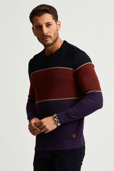 ALEXANDERGARDI Πουλόβερ Color Block (E22-5708)