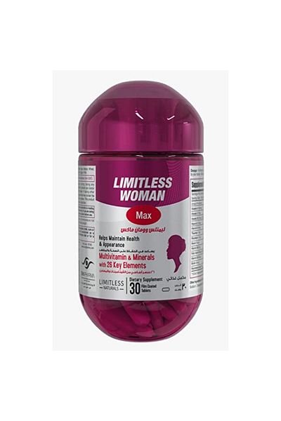 Limitless Womanmax M.Vit & Minerals Tab 30S