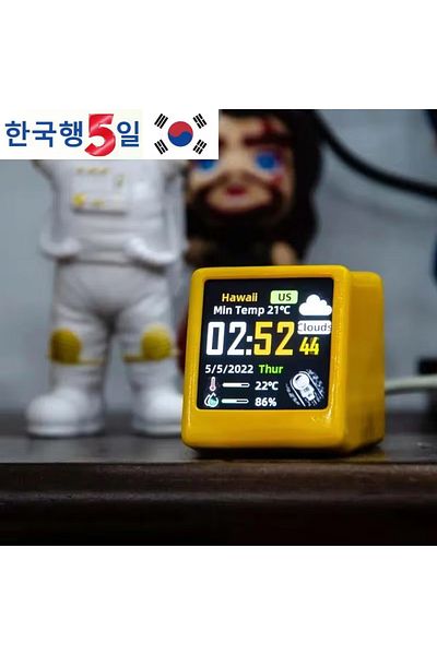 Choice Small Portable Smart Wifi Weather Station Display Weather Temperature Humidity Time Alarm Clock D...